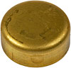 565-017 Brass Cup Expansion Plug 25.56mm, Height 0.430; Buick/Cadillac/Chevrolet/GMC/Oldsmobile/Pontiac - image 1
