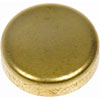 565-028.1 Brass Cup Expansion Plug 1-1/2 in., Height 0.420; 1947-1950 Chevrolet, 1950 GMC - image 1
