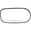 Replacement Glass - Plastic Backing - image 1