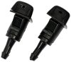 58115 Windshield Washer Nozzle; 2001-2011 Chrysler; 2004-2020 Dodge; 2007-2010 Jeep; 2011-2016 Ram; 2009-2014 Volkswagen - image 2