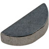 595-061 Woodruff Key-Width-3/16(.188) in., Length-47/64(.728) in., Height-19/64(.301) in; 3/16 in x 47/64 in - image 3