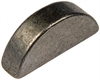 595-064 Woodruff Key-Width-1/4(.25) in., Length-63/64(.978) in., Height-27/64(.425) in.; 1/4 in x 63/64 in - image 1