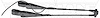 602-5412 Heavy Duty Windshield Wiper Arm; 1981-2017 Mack - image 1