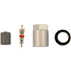 TPMS Service Kit - Replacement Grommet Valve Core and Cap - image 2