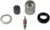 TPMS Service Kit - Replacement Grommet Valve Core and Cap - image 4