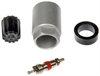 TPMS Service Kit - Replacement Grommet Valve Core and Cap - image 1