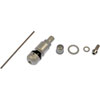 TPMS Service Kit - Replacement Aluminum Clamp-In Valve Stem with Mounting Screw - image 1