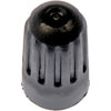 TPMS Sealing Long Valve Cap Black Plastic