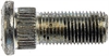 610-092 1/2-20 Serrated Wheel Stud - .624 in. Knurl, 1-5/16 in. Length; 1958-1972 American Motors, 1937-1970 Pontiac