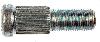 610-106 1/2-20 Serrated Wheel Stud - .620 in. Knurl, 1-13/16 in. Length; 1970 Buick LeSabre; 1965-1967 Buick - image 1