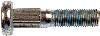 610-188 9/16-18 Serrated Wheel Stud - 0.620 in. Knurl, 2-3/4 in. Length; 1971-1981 Chevrolet; 1971-1981 GMC - image 1