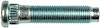 610-297 9/16-18 Serrated Wheel Stud - 0.640 in. Knurl, 2-11/16 in. Length; 1982-1983 Ford - image 1