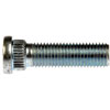 610-414 M12-1.50 Serrated Wheel Stud - 14.38mm Knurl, 45mm Length; Chrysler/Dodge/Eagle/Hyundai/Jeep/Kia/Mitsubishi/Plymouth