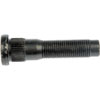 610-510 9/16-18 Serrated Wheel Stud - 0.670 in. Knurl, 2.472 in. Length; Chrysler/Dodge/Mitsubishi/Ram - image 1