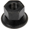 611-092.1 Wheel Nut 9/16-18 Flanged Flat Face - 1-1/16 in. Hex, 1 in. Length; 1984-1991 Ford - image 2