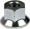 611-128 Wheel Nut 5/8-18l Flanged Flat Face - 1-1/8 in. Hex, 1-1/16 in. Length; 1.062 in - image 1