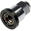 611-230.1 Wheel Nut M14-2.0 Flanged Flat Face - 21mm Hex, 44.98mm Length; 2000-2004 Ford, 2000-2002 Lincoln