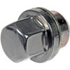 611-233 M14-1.50 Flattop Capped Nut - 27mm Hex, 50mm Length; 1995-2004 Land Rover - image 1