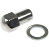 611-256.1 Wheel Nut 9/16-18 Duplex Mag , 1 in. Shank Len - 7/8 in. Hex, 1.814 in. Length; Conical Seat - 60 Deg - image 2