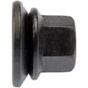 611-296.1 Wheel Nut 9/16-18 Flanged Flat Face - 15/16 Hex, 1-1/8 Length; 1994-2010 Dodge, 2011 Ram - image 1