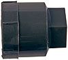 611-606 Gray Wheel Nut Cover M24-2.0, Hex 19mm; 1990-1999 Buick, 1989-1999 Chevrolet, 1993-1998 Oldsmobile - image 1