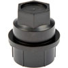 611-607 Black Wheel Nut Cover M27-2.0, Hex 22mm; 1999 Cadillac; 1988-2006 Chevrolet; 1988-2014 GMC - image 1