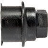 611-618.1 Black Wheel Nut Cover M24-2.0, Hex 19mm; 1997-2002 Chevrolet, 1996-1998 Pontiac, 1991-2002 Saturn - image 1