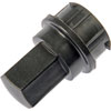 611-629 Lt. Black Metallic Wheel Nut Cover M24-2.0 Mod, Hex 19mm; 1998-2004 Oldsmobile - image 2