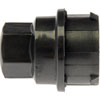 611-640 Lt. Black Metallic Wheel Nut Cover M24-2.0 Mod, Hex 19mm; 2000-2011 Chevrolet - image 1