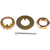 Spindle Nut 0.7 In. Contents Nuts Washer Retainer and Cotter Pin - image 1