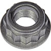 Spindle Nut M19-1.50 Hex Star Pattern - image 1