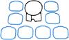 Intake Manifold Gasket Kit-Includes Thorttle Body and Manifold Gaskets-Silicone - image 1