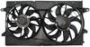 Radiator Dual Fan Assembly without Controller for 1995-1998 Ford Windstar - image 1