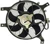 Condenser Fan Assembly without Controller Fits Select Nissan Frontier, NP300, Xterra Models - image 1