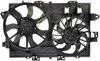 Dual Fan Assembly without Controller 2006-2008 Chevy Equinox/Pontiac Torrent - image 1