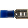 638-256 16-14 Gauge Female Slide Disconnect Terminal, .250 in., Blue - image 2