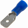 638-261 16-14 Gauge Male Slide Disconnect Terminal, .250 in., Blue - image 3