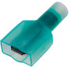 638-269 16-14 Gauge Male Slide Disconnect Terminal, .250 in., Blue - image 1