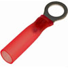 638-421 22-18 Gauge Ring Weather Proof Terminal, Stud Size 10, Red; Copper - image 1