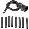 6 Wire Pigtail - Watertight Round Female Connector With Male Terminals