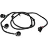 Rear Passenger s Side Tail Turn Brake And Backup Light Harness With Sockets - image 1