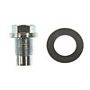 Oil Pan Drain Plug & Gasket Type: Pilot Point - image 1