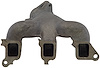 674-185 Exhaust Manifold Kit for 1990-1996 Ford Bronco, E150, E250, E350, F150, F250, F350 4.9L - image 1