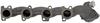 Exhaust Manifold Kit Fits 1995-2002 Ford Crown Victoria, Lincoln Town Car, Mercury Grand Marquis [Right/Passenger Side] - image 1