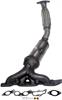 Cast Exhaust Manifold With Integrated Catalyic Converter - image 1