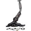 Cast Exhaust Manifold With Integrated Catalyic Converter - image 2