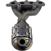 Manifold With Catalytic Converter - Cast Iron - Includes Gaskets - image 3