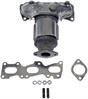 Manifold Converter Includes Gaskets Cast Manifold - image 1