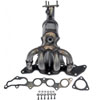 Integrated Exhaust Manifold Converter - Includes Gaskets - image 2