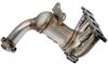 Exhaust Manifold Converter - Tubular - Includes Gaskets - image 1